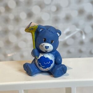 vintage 1983 Care Bears Grumpy Bear PVC figure